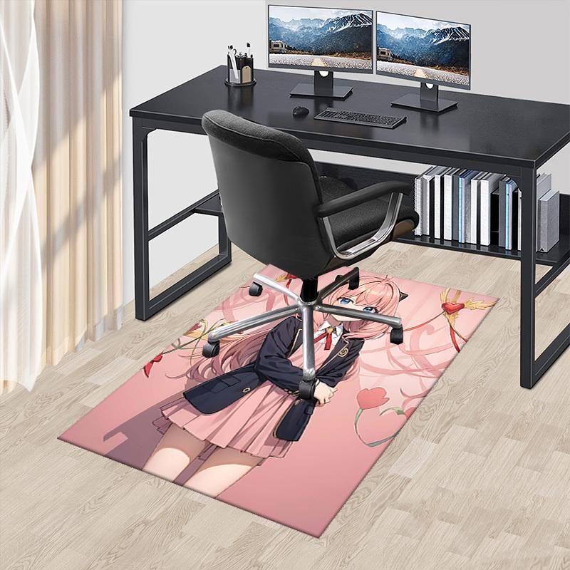 1pc Pink Ribbon Heart Office Chair Mat - Anime Cat Girl Design, Non-Slip Carpet for Home Decor, Suitable for All Seasons, Perfect Gift for Fans.Q077 60cm by 90cm
1pc Pink Ribbon Heart Office Chair Mat - Anime Cat Girl Design, Non-Slip Carpet for Home Decor, Suitable for All Seasons, Perfect Gift for Fans.Q077 60cm by 90cm