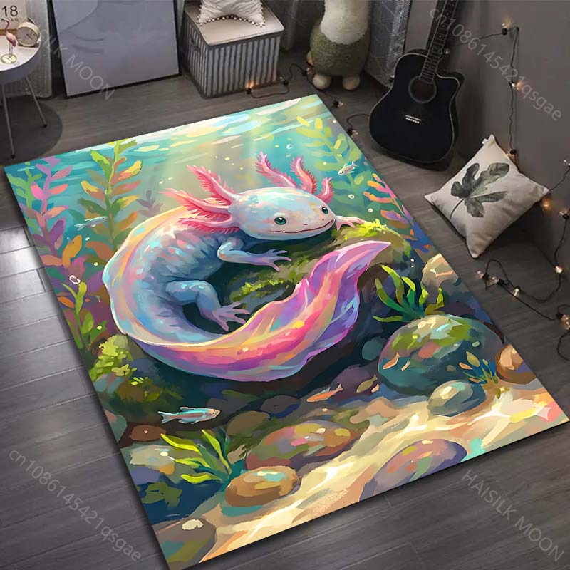 1PC Colorful axolotl underwater Carpet for Living Room Bedroom Sofa Home Decor Rus Non-slip Floor Mat Luxury Gift 40cm x 60cm
1PC Colorful axolotl underwater Carpet for Living Room Bedroom Sofa Home Decor Rus Non-slip Floor Mat Luxury Gift 40cm x 60cm
