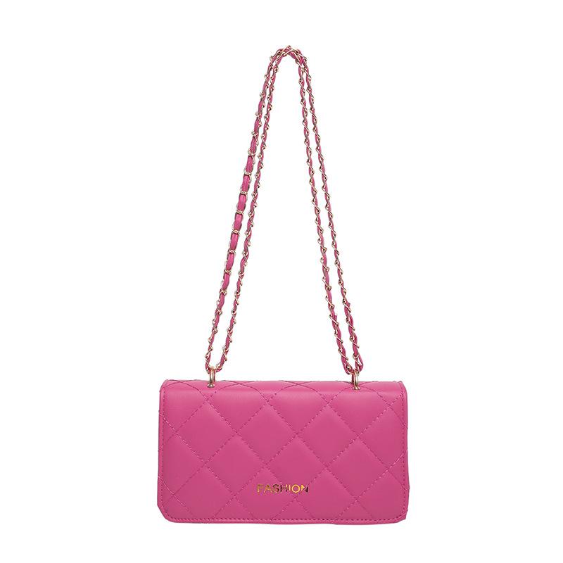 Маленька жіноча сумка на ланцюжку з ромбами 2024 року, нова модна універсальна модна маленька квадратна сумка з текстурою, ніша, сумка-месенджер через плече рожевий червоний колір
Маленька жіноча сумка на ланцюжку з ромбами 2024 року, нова модна універсальна модна маленька квадратна сумка з текстурою, ніша, сумка-месенджер через плече рожевий червоний колір