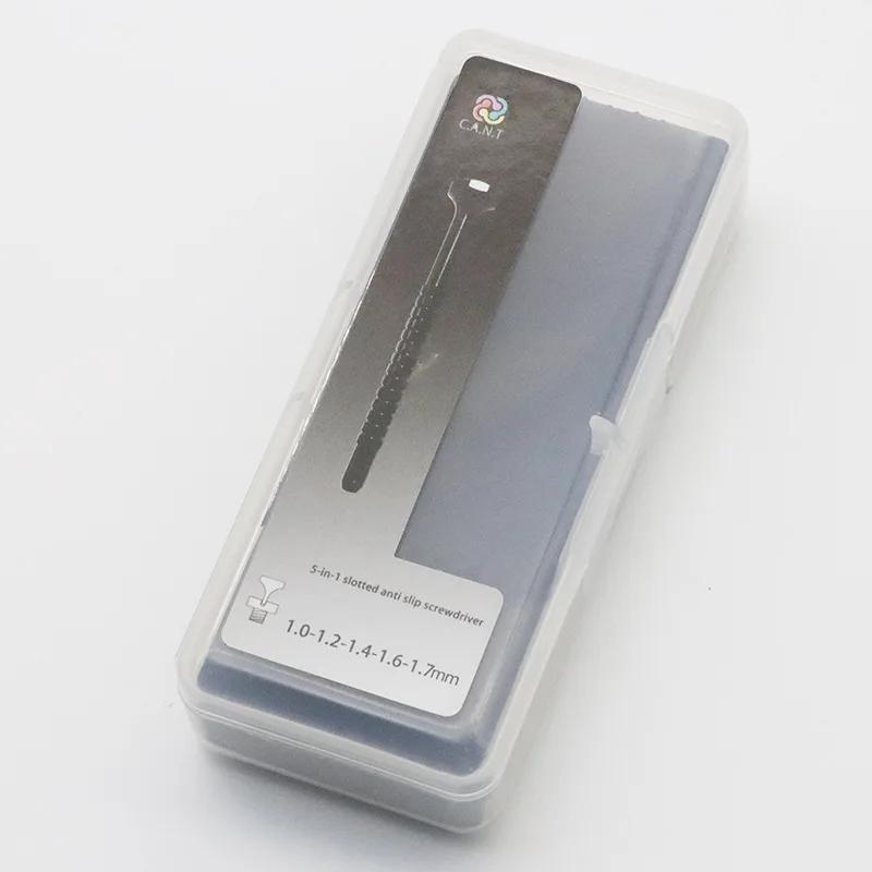 5/7PCS Watch Screwdriver Interchangeable Head Straight Cross T-shaped Multifunction Mini Flathead Screwdriver, Watch Repair Tool
5/7PCS Watch Screwdriver Interchangeable Head Straight Cross T-shaped Multifunction Mini Flathead Screwdriver, Watch Repair Tool