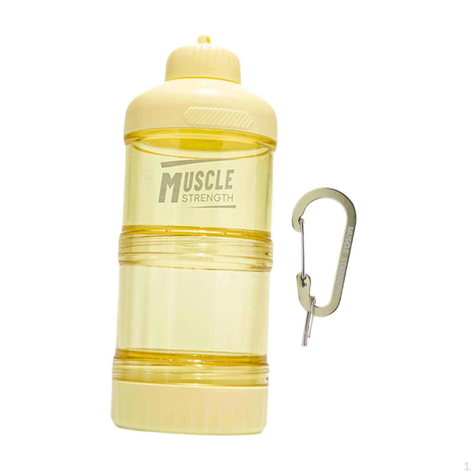 Protein Powder Container Food Supplement Organizer with Top Cap Funnel for Gym жовтий
Protein Powder Container Food Supplement Organizer with Top Cap Funnel for Gym жовтий