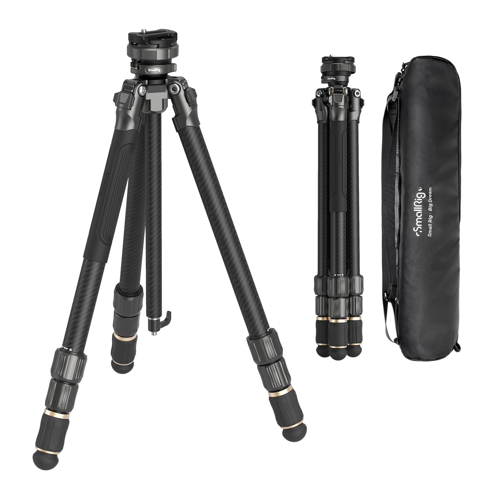 SmallRig FreeRover Carbon Fiber Tripod Tightening System Mounting Plate for Professional Travel Tripod Camera Max Load 8kg 4353 AP-100 One-Step чорний
SmallRig FreeRover Carbon Fiber Tripod Tightening System Mounting Plate for Professional Travel Tripod Camera Max Load 8kg 4353 AP-100 One-Step чорний