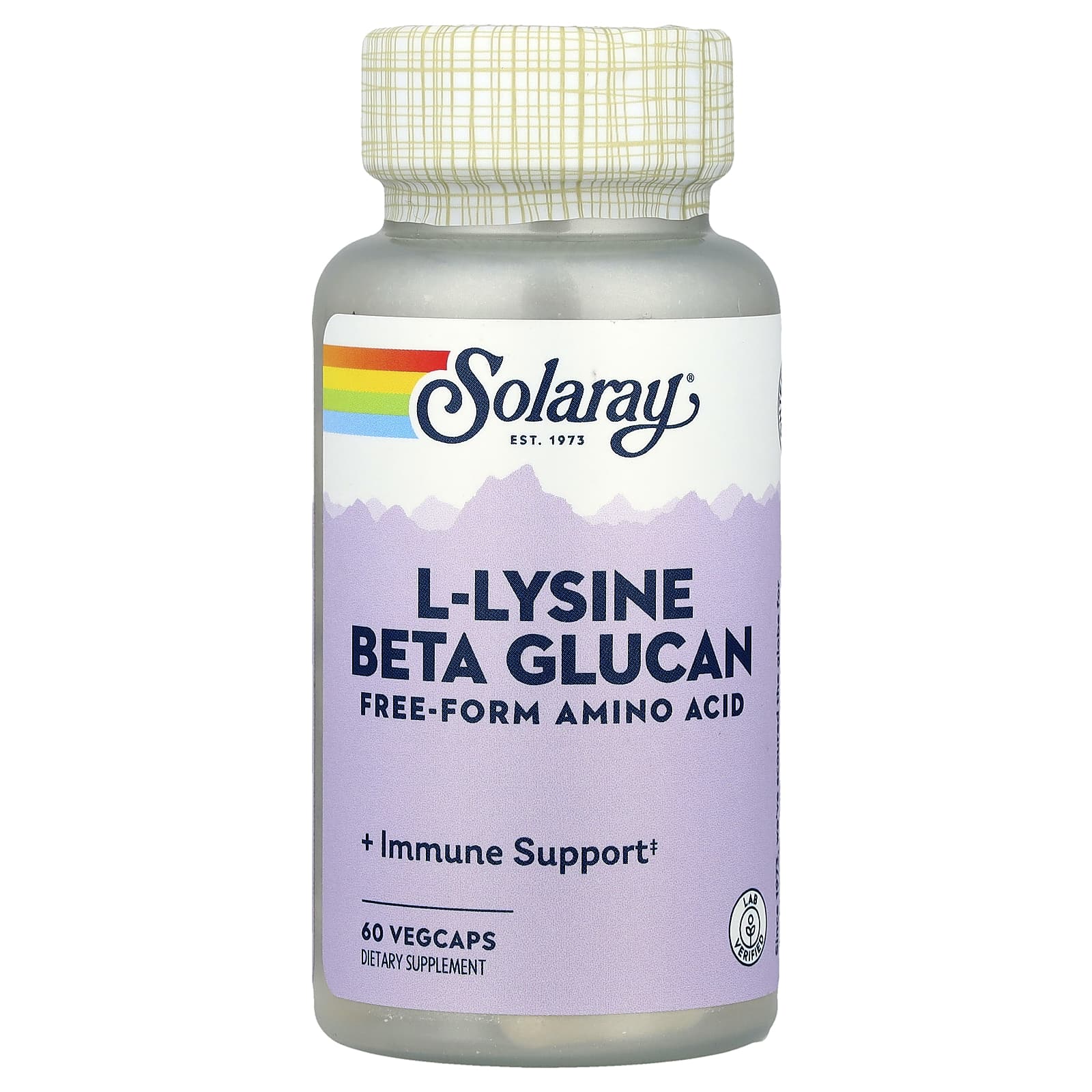 L-Lysine Beta Glucan, 1,000Mg, 60 Veggie Capsules (500Mg per Capsule)
L-Lysine Beta Glucan, 1,000Mg, 60 Veggie Capsules (500Mg per Capsule)
