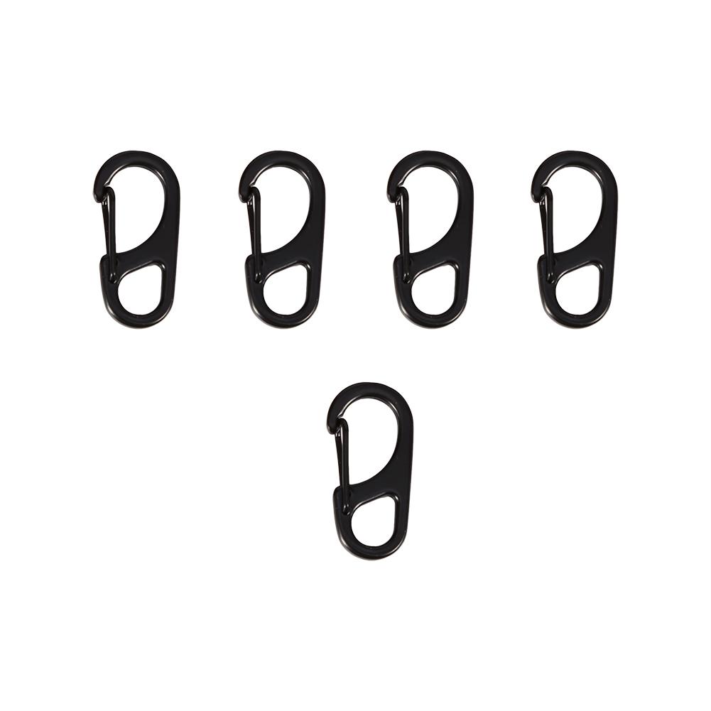 5PCS EDC Useful Metal Alloy Durable Quick Release Clip Key Ring Keychain Carabiner(black)
5PCS EDC Useful Metal Alloy Durable Quick Release Clip Key Ring Keychain Carabiner(black)