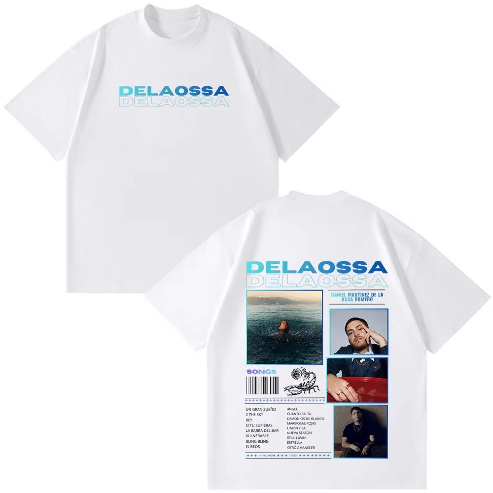Rapper Delaossa Veneno Album Tour T Shirts Men Women Hip-hop Fashion Harajuku T Shirts Vintage Summer Cotton Gothic Punk T-shirt 5XL різнокольоровий
Rapper Delaossa Veneno Album Tour T Shirts Men Women Hip-hop Fashion Harajuku T Shirts Vintage Summer Cotton Gothic Punk T-shirt 5XL різнокольоровий