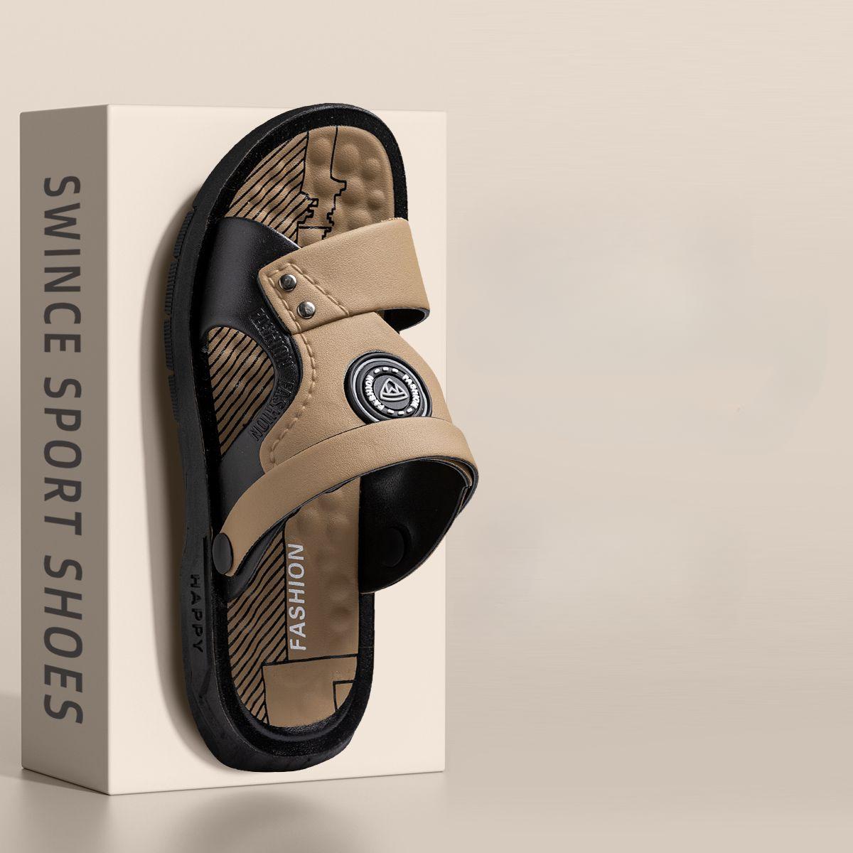 Men s Summer Non-Slip Versatile Beach Shoes Odor-Resistant Dual-Purpose Stylish Waterproof Slippers 43 хакі
Men s Summer Non-Slip Versatile Beach Shoes Odor-Resistant Dual-Purpose Stylish Waterproof Slippers 43 хакі
