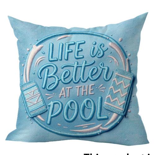 1/4pcs More Summer Days Please Life Is Better At The Pool Sun Beach Pillows Sofa cushion cover home decoration,2D flat printing 45x45cm-1pcs
1/4pcs More Summer Days Please Life Is Better At The Pool Sun Beach Pillows Sofa cushion cover home decoration,2D flat printing 45x45cm-1pcs