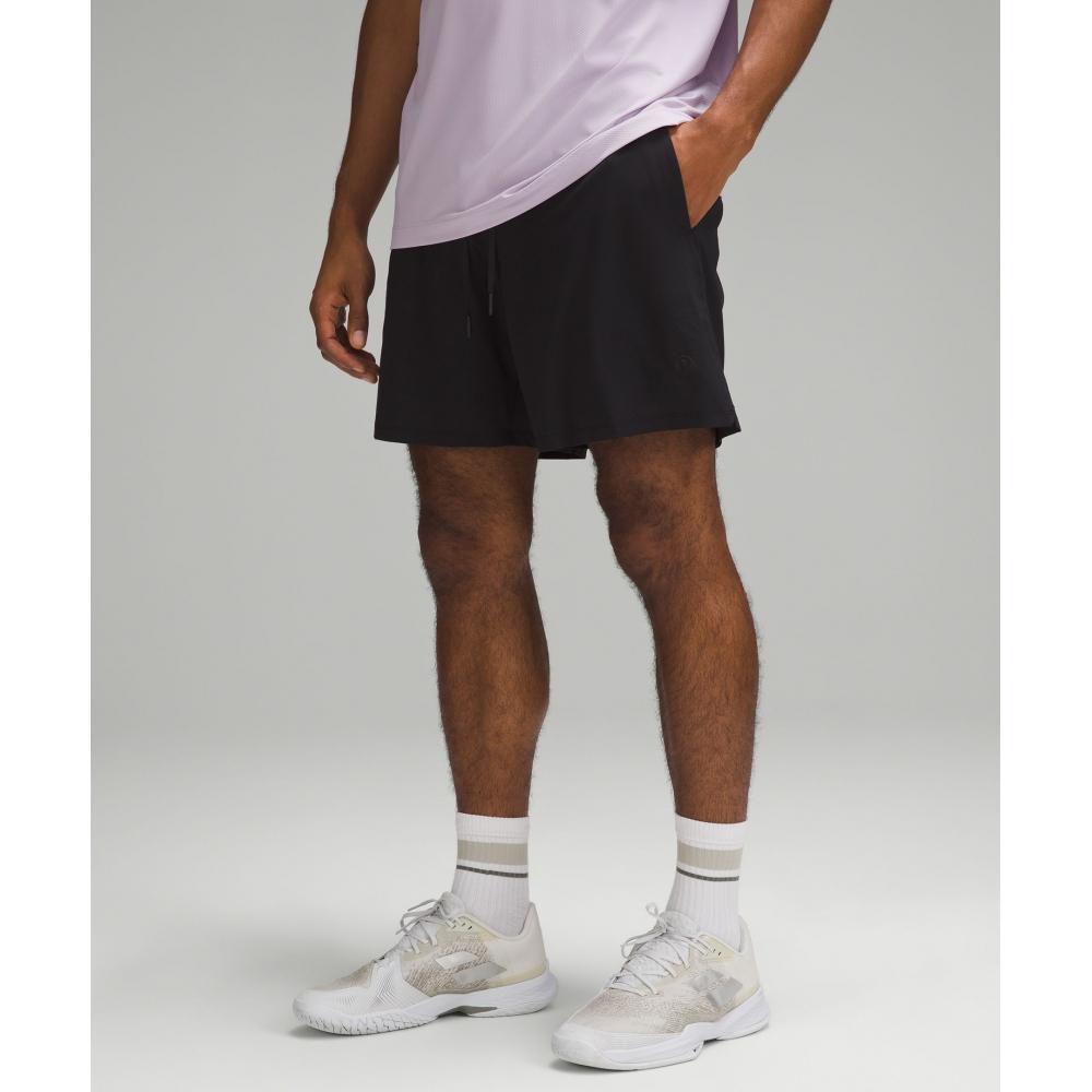 Lululemon Теннисные шорты с вентиляцией 6 Classic Fit, черные S 
Lululemon Теннисные шорты с вентиляцией 6 Classic Fit, черные S