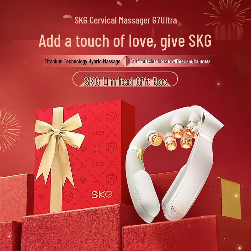 SKG G7 Ultra Foldable Pulse Neck Massager Gift Set
SKG G7 Ultra Foldable Pulse Neck Massager Gift Set