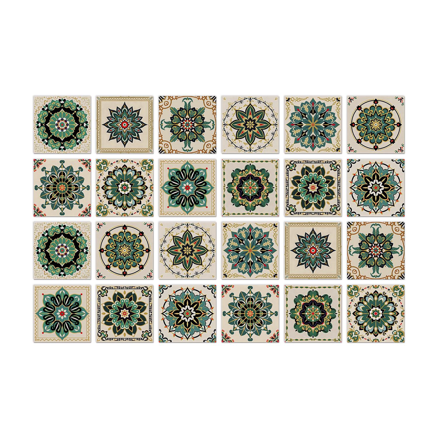 24PCS Creative Wall Sticker Self-Adhesive Tile Decals for Home Decoration, Artistic Wallpaper for Kitchen, Bathroom, Living Room 10x10CM
24PCS Creative Wall Sticker Self-Adhesive Tile Decals for Home Decoration, Artistic Wallpaper for Kitchen, Bathroom, Living Room 10x10CM