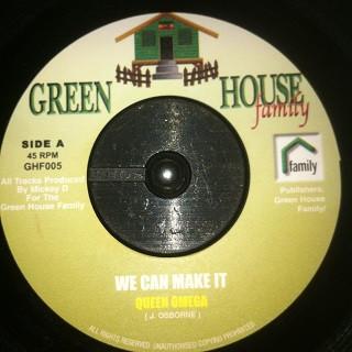 7inch Record QUEEN OMEGA We Can Make It GHF005 Green House Fam UK Reggae Ska Dub Used
7inch Record QUEEN OMEGA We Can Make It GHF005 Green House Fam UK Reggae Ska Dub Used