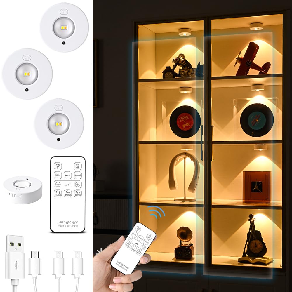 Compact, magnetic touch-sensitive cabinet light with remote control, USB rechargeable, and LED light. Easy installation, no installation required.
Compact, magnetic touch-sensitive cabinet light with remote control, USB rechargeable, and LED light. Easy installation, no installation required.