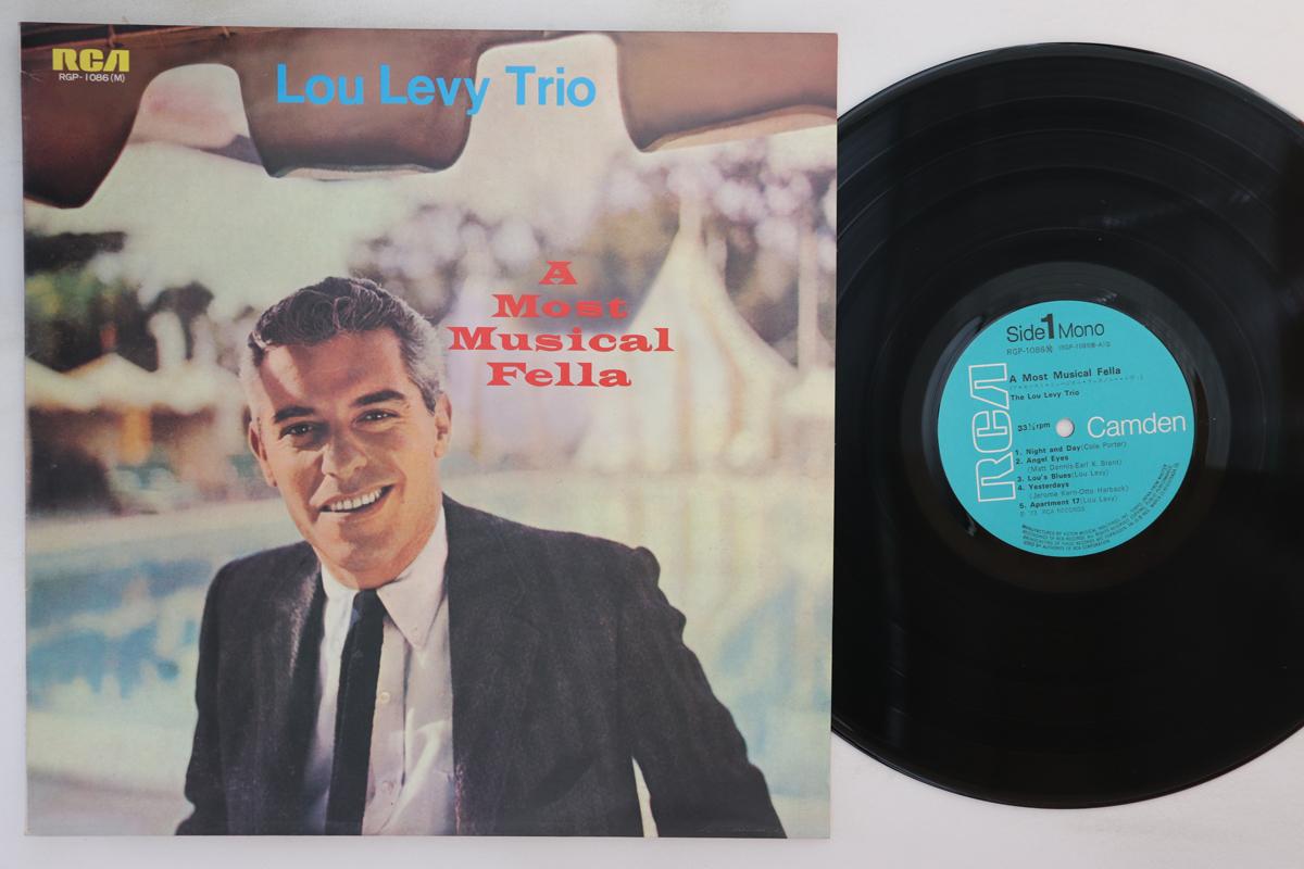 LP Record LOU LEVY TRIO - A Most Musical Fella RGP1086 RCA Japan Jazz Used
LP Record LOU LEVY TRIO - A Most Musical Fella RGP1086 RCA Japan Jazz Used