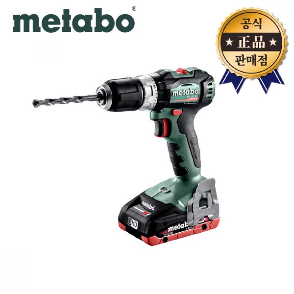 Перфоратор Metabo 18 В SB 18 L BL 4.0Ahx2
Перфоратор Metabo 18 В SB 18 L BL 4.0Ahx2