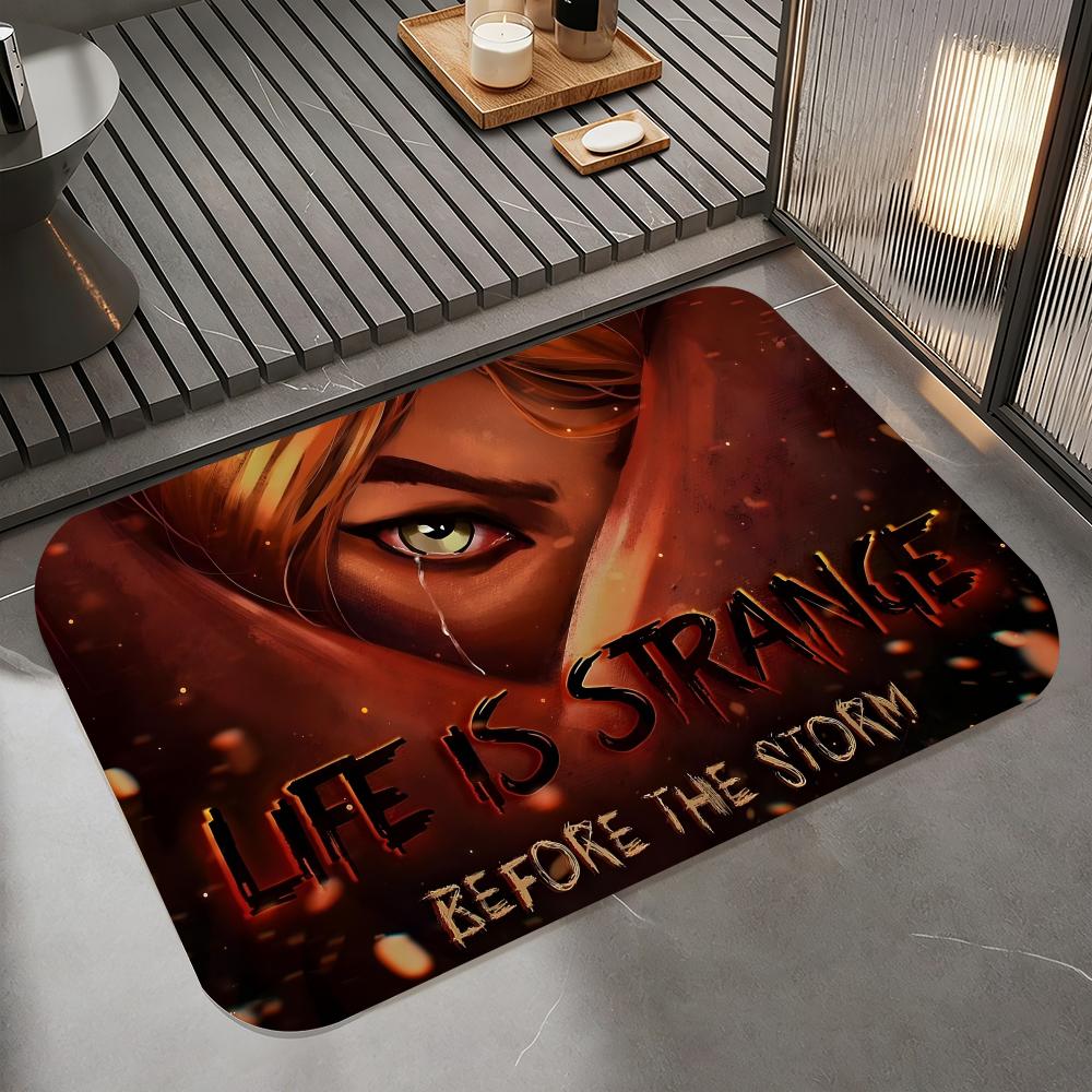 L-Life is Strange True Colors Floor Mat Diatomite Bath Mat, Quick Dry Absorbent Non-Slip Door Mat 50cm x 80cm
L-Life is Strange True Colors Floor Mat Diatomite Bath Mat, Quick Dry Absorbent Non-Slip Door Mat 50cm x 80cm