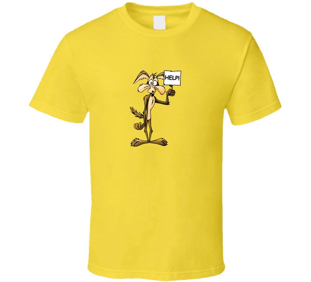 Help Wiley Coyote Cartoon Funny T Shirt Tee Gift New 4XL
Help Wiley Coyote Cartoon Funny T Shirt Tee Gift New 4XL