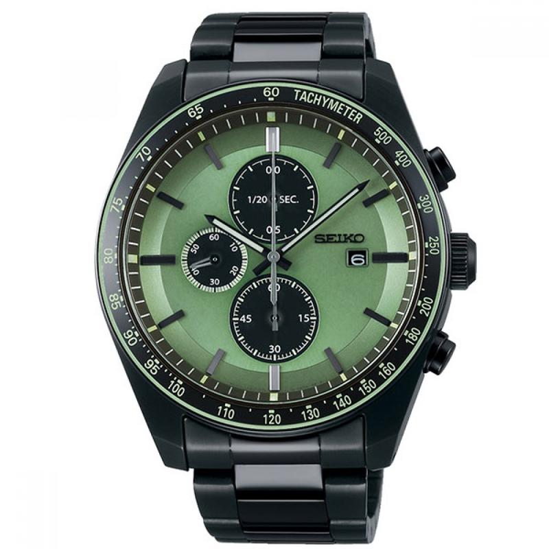 SEIKO Selection Series 100 meters waterproof solar Quartz Steel Strap 44.1mm men s watch green dial SBPY147 синій
SEIKO Selection Series 100 meters waterproof solar Quartz Steel Strap 44.1mm men s watch green dial SBPY147 синій