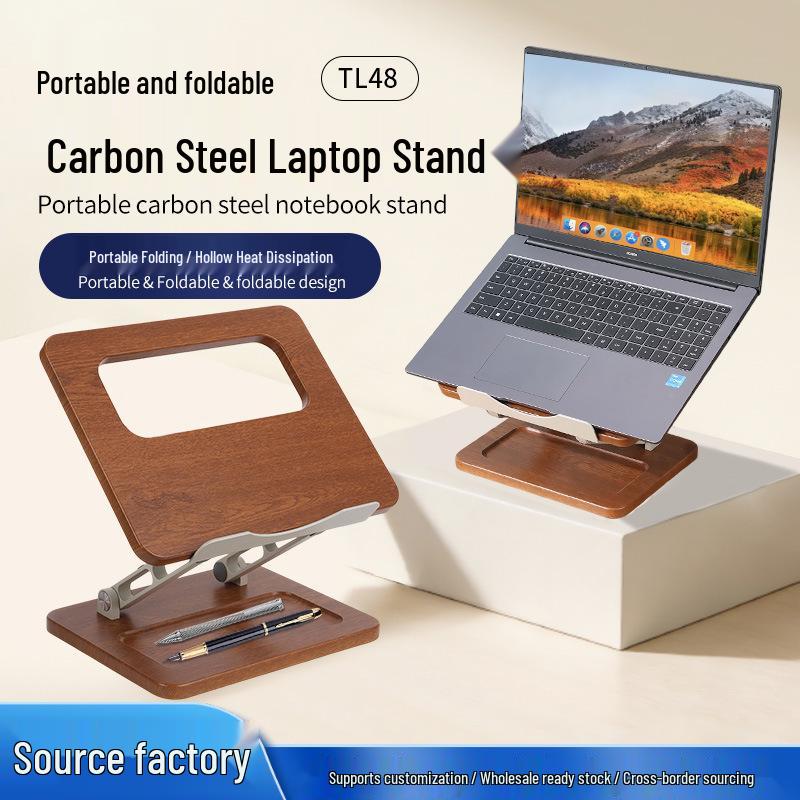 Adjustable Foldable Laptop Stand with Cooling and Pen Slot
Adjustable Foldable Laptop Stand with Cooling and Pen Slot