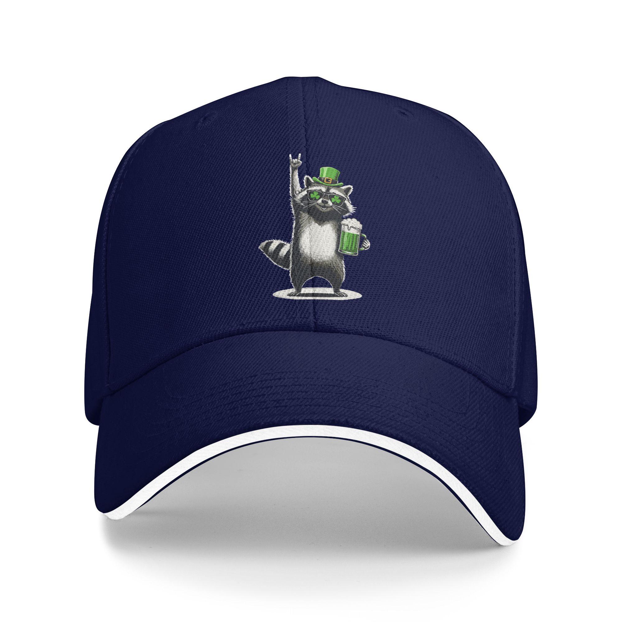 Raccoon St Patty s Shamrock Beer Funny St Patrick s Day Sun Baseball Cap Spring Trendy Trucker Hat Men Outdoor Gym Snapback Cap One Size темно-синього кольору
Raccoon St Patty s Shamrock Beer Funny St Patrick s Day Sun Baseball Cap Spring Trendy Trucker Hat Men Outdoor Gym Snapback Cap One Size темно-синього кольору