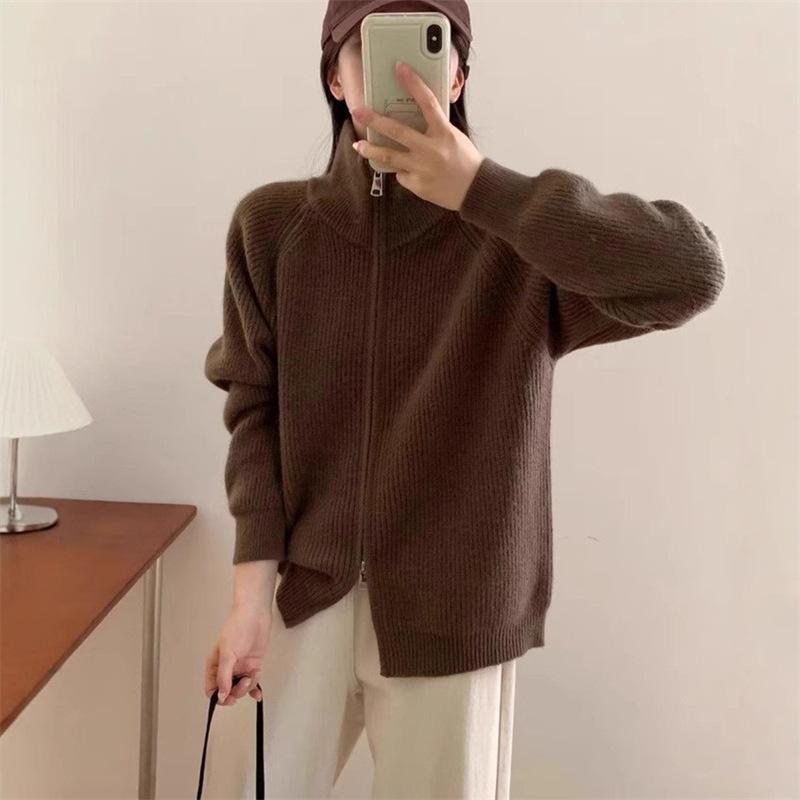 Толстая трикотажная куртка на двойной молнии, новый повседневный и непринужденный стиль, кардиган для женщин на осень и зиму One size кофейный
Толстая трикотажная куртка на двойной молнии, новый повседневный и непринужденный стиль, кардиган для женщин на осень и зиму One size кофейный