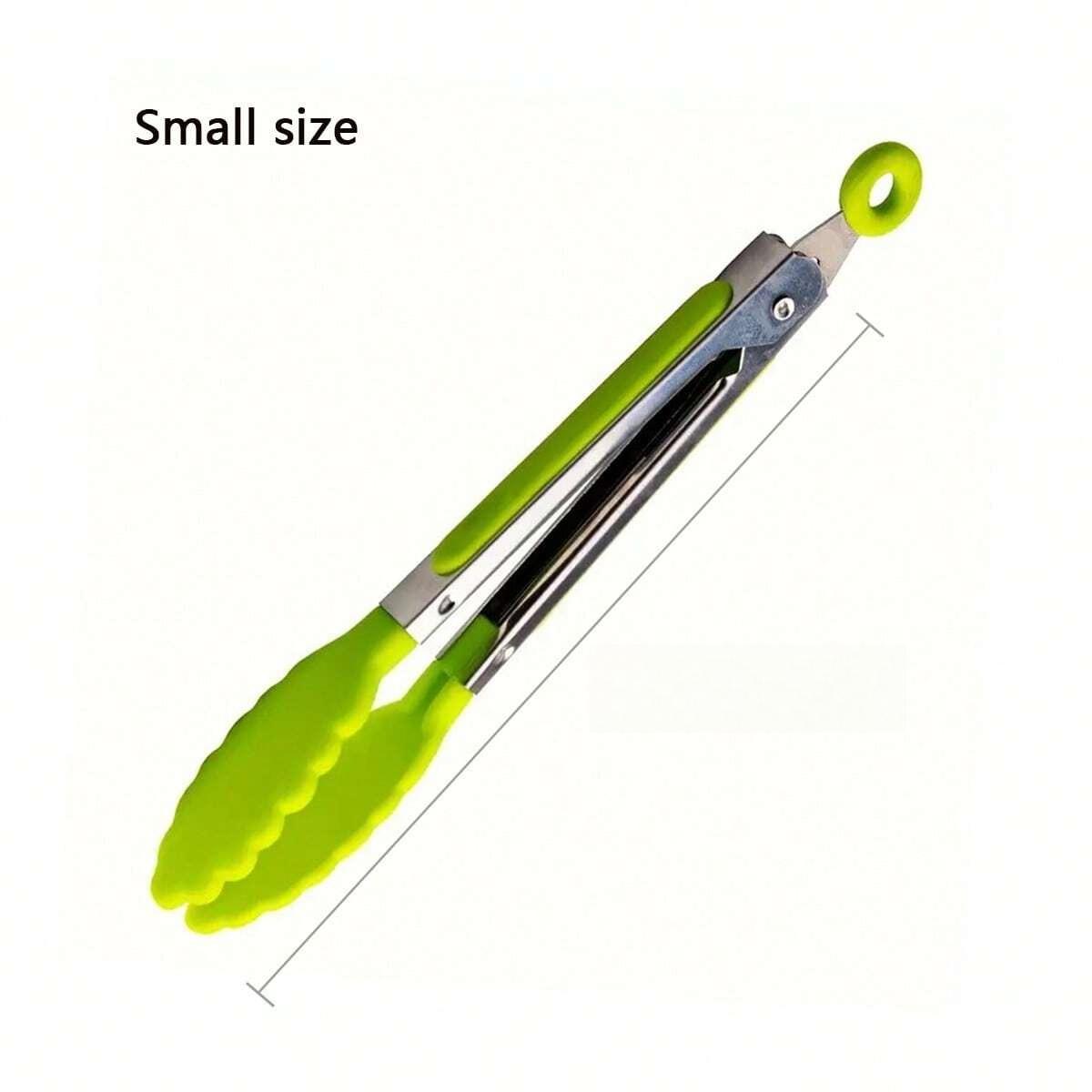 Small Kitchen Tongs, 7-Inch Mini Food Tongs, Heat Resistant Nylon Tips Tongs for Cooking, Serving, BBQ, Grilling, Salad and More, Kitchen Stuff Green
Small Kitchen Tongs, 7-Inch Mini Food Tongs, Heat Resistant Nylon Tips Tongs for Cooking, Serving, BBQ, Grilling, Salad and More, Kitchen Stuff Green