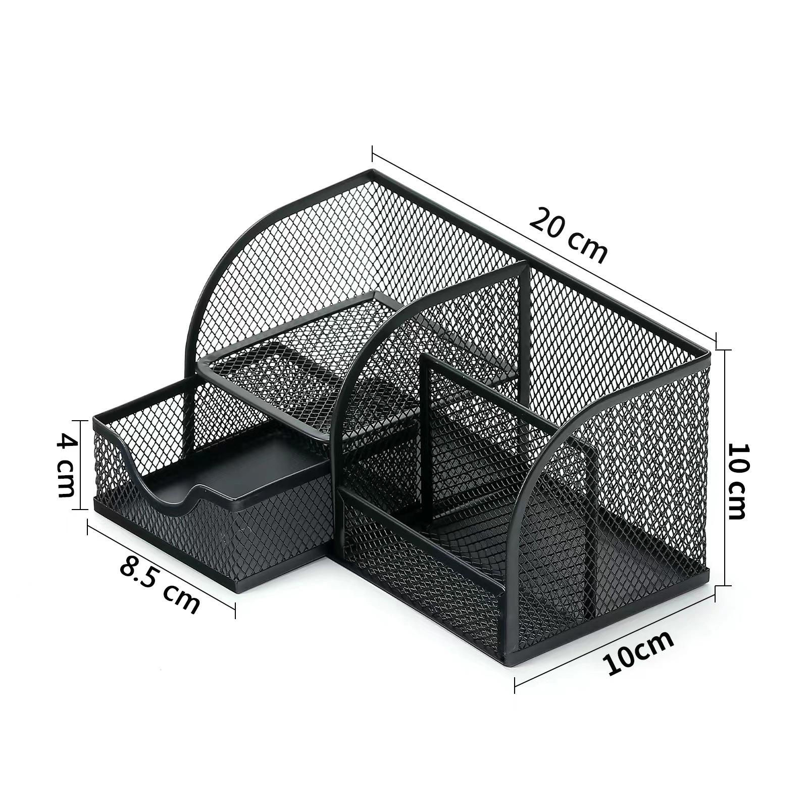 Многофункциональный креативный металлический держатель для ручек - Настольный ящик для хранения офисных принадлежностей
Многофункциональный креативный металлический держатель для ручек - Настольный ящик для хранения офисных принадлежностей