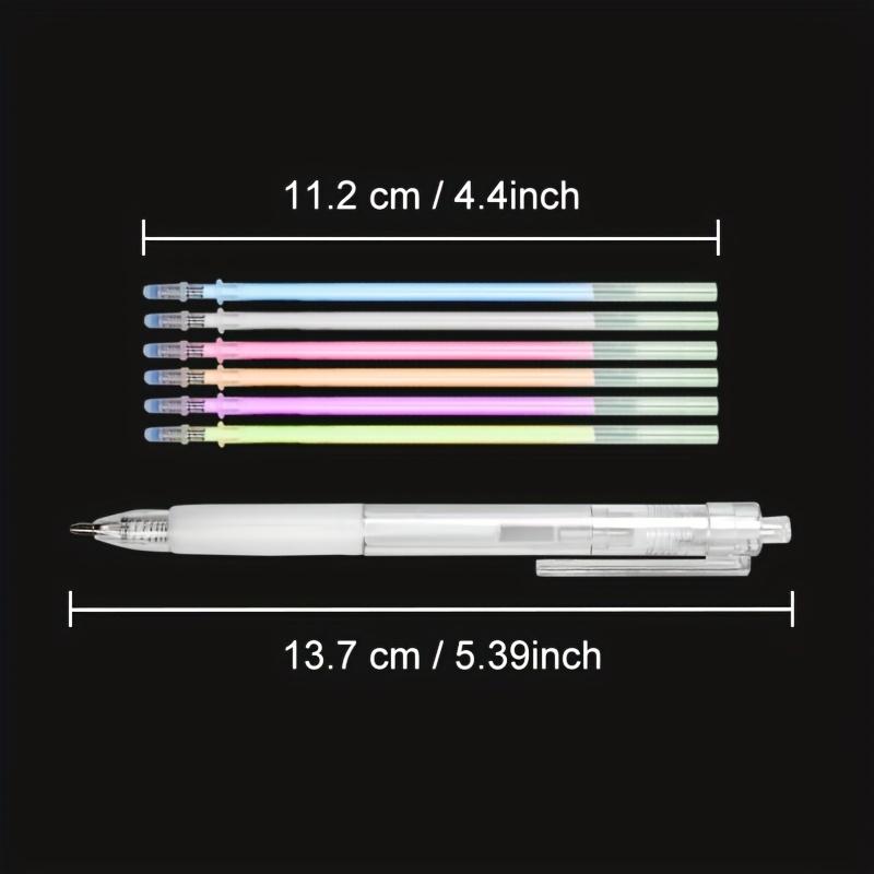 7pcs Refillable Double-Sided Round Pens | for Scrapbooking, Crafts, Resin Art, And Sticker Applications - Craft, Smooth Writing
7pcs Refillable Double-Sided Round Pens | for Scrapbooking, Crafts, Resin Art, And Sticker Applications - Craft, Smooth Writing