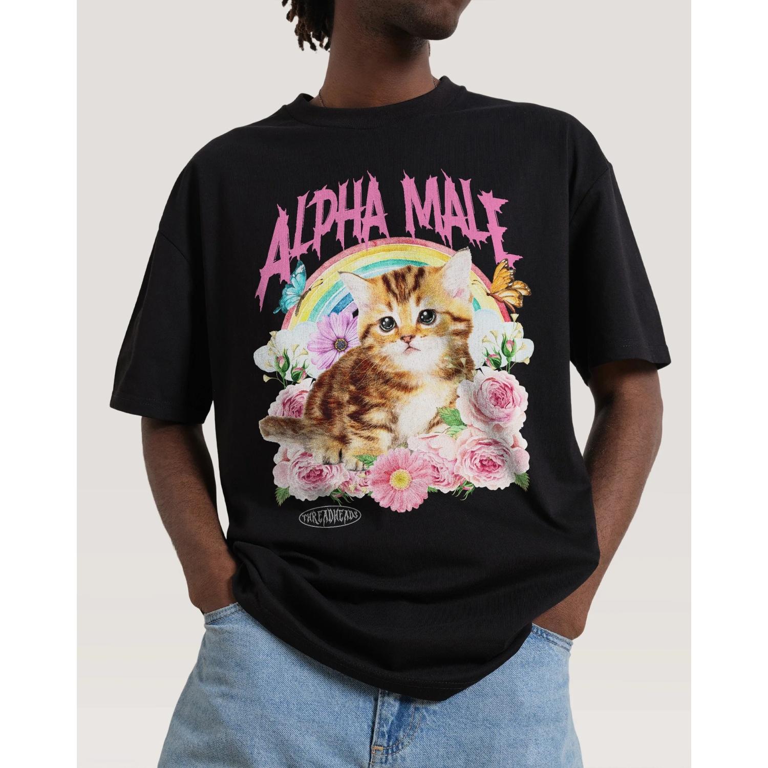 Alpha Male Fun Cute Cat Illustration T-shirts Men Women Summer Cotton Clothing Fashion Round Neck Short Sleeved Tee Streetwear S разноцветный
Alpha Male Fun Cute Cat Illustration T-shirts Men Women Summer Cotton Clothing Fashion Round Neck Short Sleeved Tee Streetwear S разноцветный