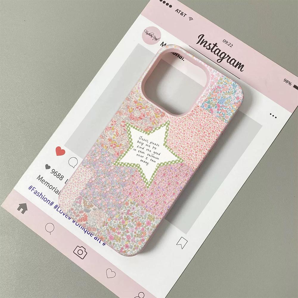 Five-Pointed Star Floral Print Lychee Grain Phone Case For iPhone 17 17Air 16 15 14 13 12 11 Pro Max 15 16 Plus Soft Cover Funda iPhone 15 Plus
Five-Pointed Star Floral Print Lychee Grain Phone Case For iPhone 17 17Air 16 15 14 13 12 11 Pro Max 15 16 Plus Soft Cover Funda iPhone 15 Plus