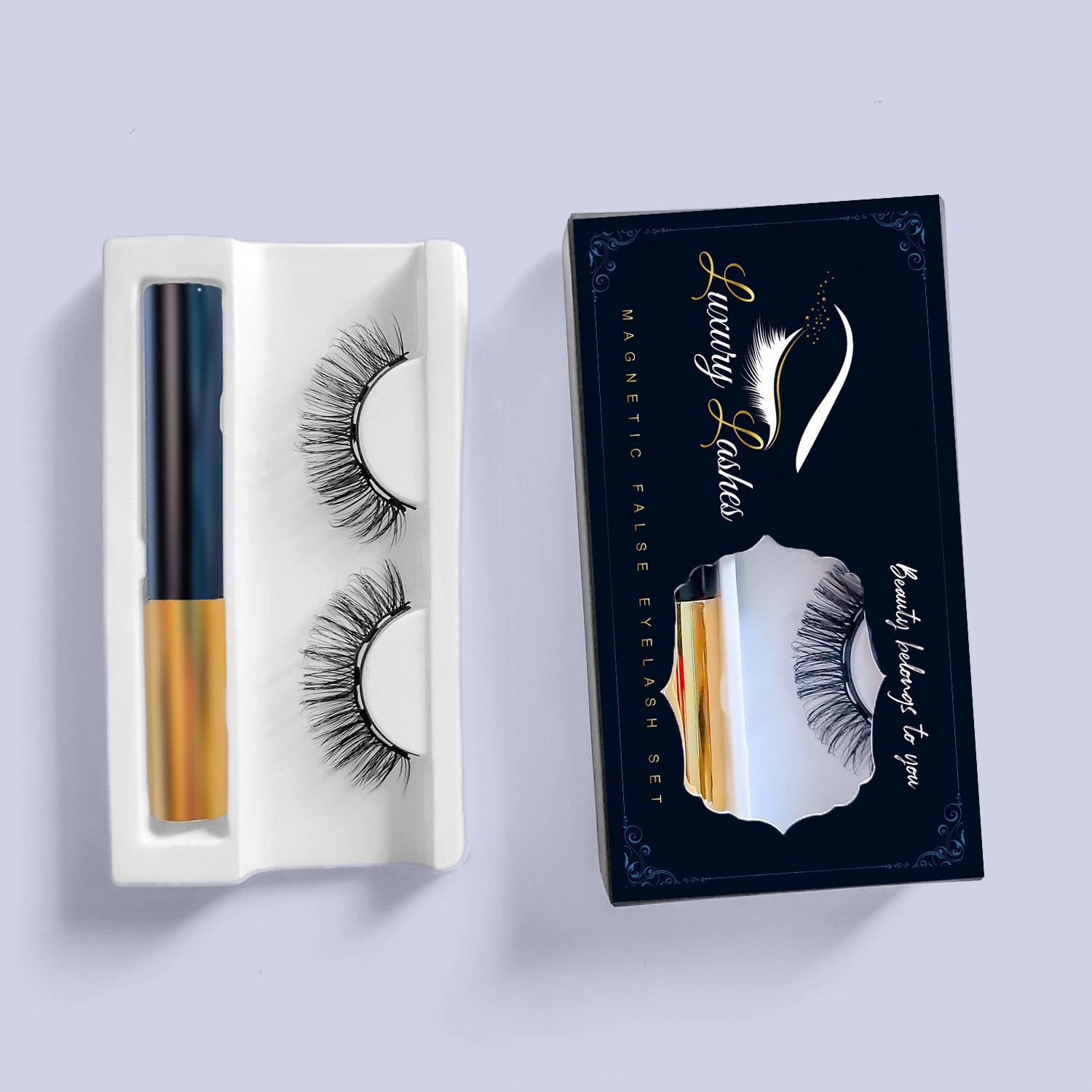 European & American Magnetic Eyeliner & Soft False Eyelashes Set
European & American Magnetic Eyeliner & Soft False Eyelashes Set