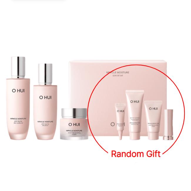 Ohui Miracle Moisture Pink Barrier Смягчающий тонер для кожи 150мл+Эмульсия 130мл+Крем для усиления церамидов 30мл (+Случайные бесплатные подарки) #1set
Ohui Miracle Moisture Pink Barrier Смягчающий тонер для кожи 150мл+Эмульсия 130мл+Крем для усиления церамидов 30мл (+Случайные бесплатные подарки) #1set