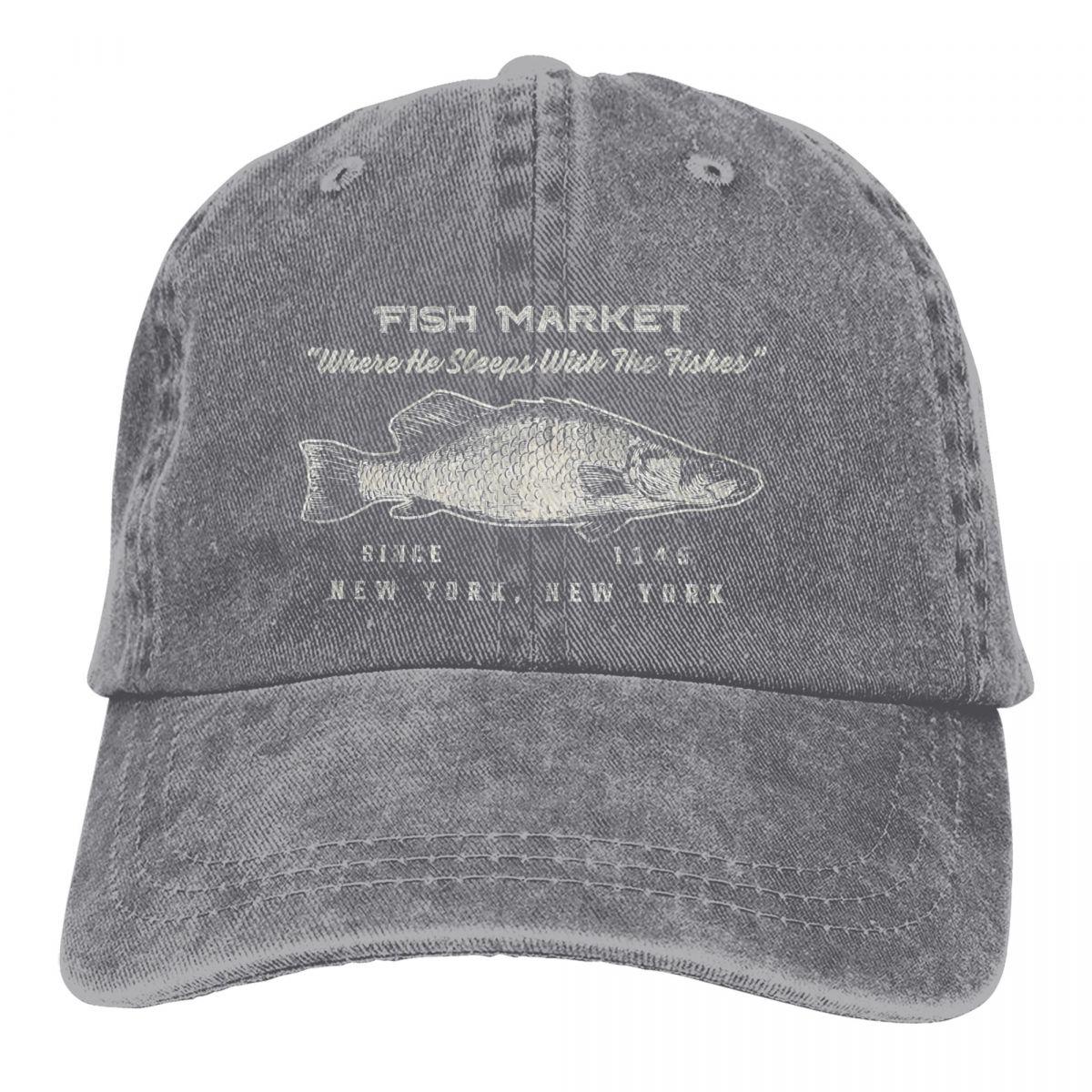 Fish Market Worn Dks Baseball Cap Unisex Hats Women Visor Protection Snapback Fish Go Fishing FisherUnisex Caps One Size
Fish Market Worn Dks Baseball Cap Unisex Hats Women Visor Protection Snapback Fish Go Fishing FisherUnisex Caps One Size
