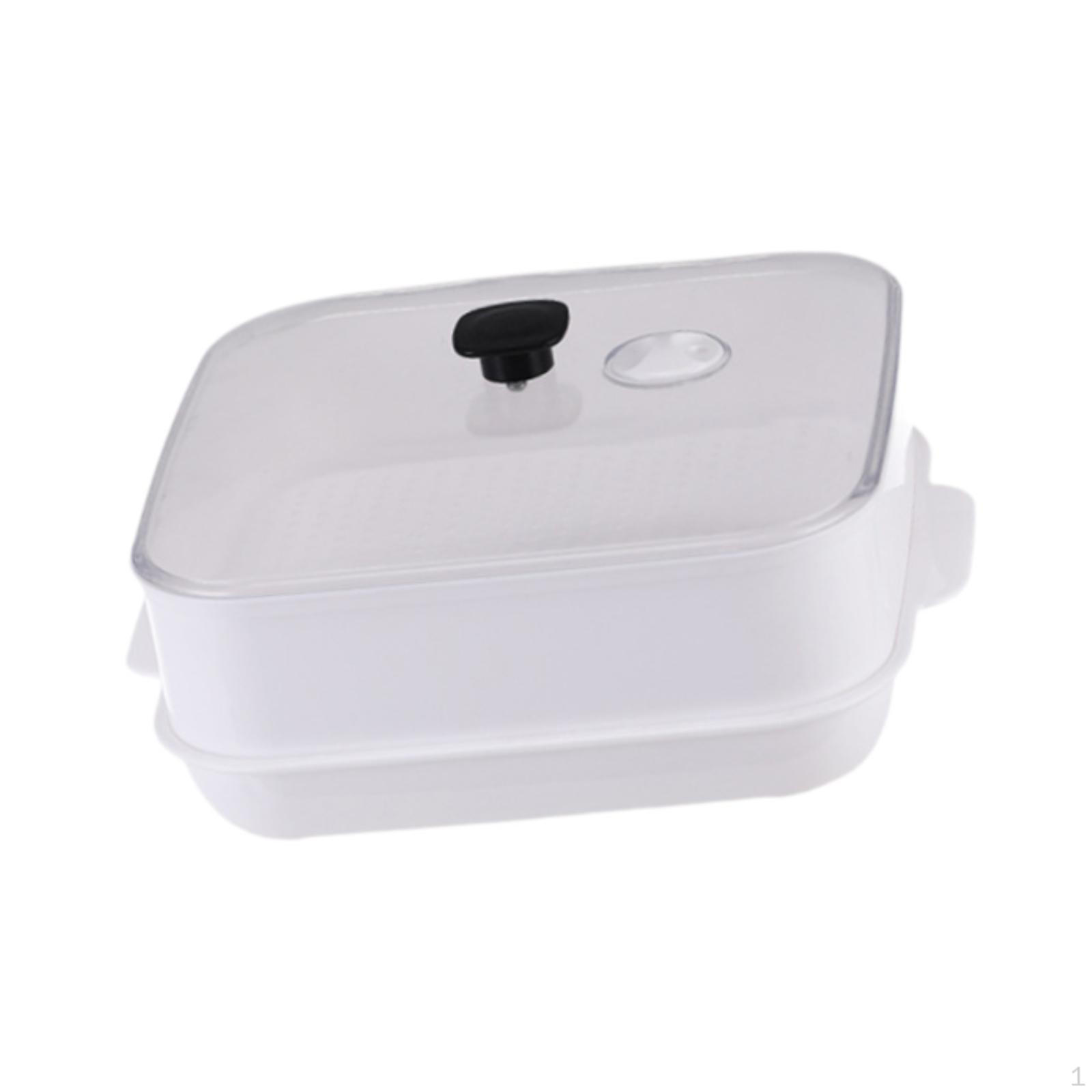 Удобная микроволновая пароварка для приготовления пищи дома Single Layer
Удобная микроволновая пароварка для приготовления пищи дома Single Layer