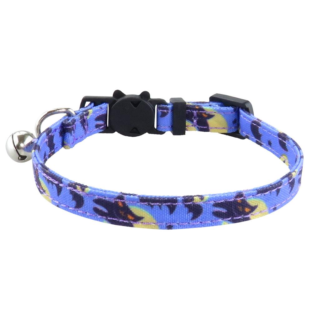 Pet Collars Halloween Pumpkin Bat Webbing Cat Collar Bow Adjustable Cat Collars with Bell for Kitten and Puppy Pet Accessories синій
Pet Collars Halloween Pumpkin Bat Webbing Cat Collar Bow Adjustable Cat Collars with Bell for Kitten and Puppy Pet Accessories синій
