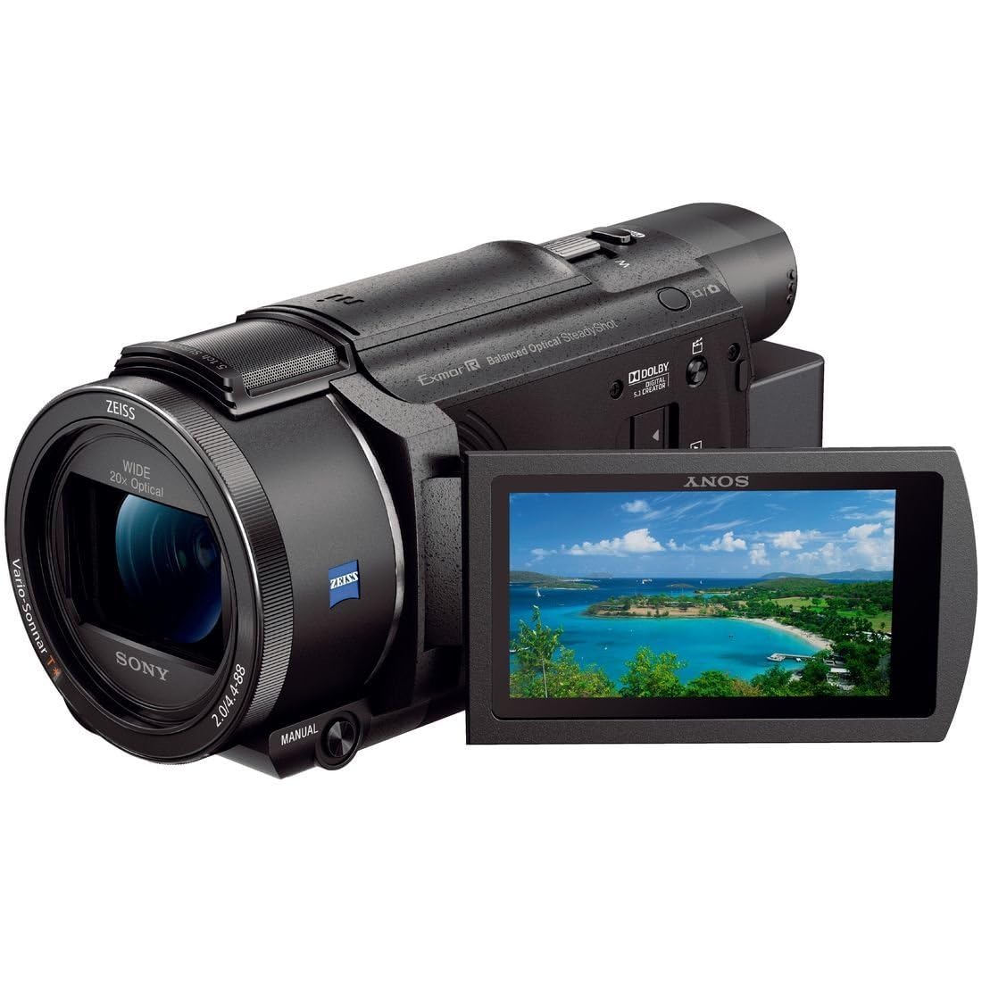 Відеокамера SONY 4K Handycam FDR-AX60 Чорний Вбудована пам ять 64 ГБ Оптичний зум 20x Просторова оптична стабілізація зображення FDR-AX60
Відеокамера SONY 4K Handycam FDR-AX60 Чорний Вбудована пам ять 64 ГБ Оптичний зум 20x Просторова оптична стабілізація зображення FDR-AX60