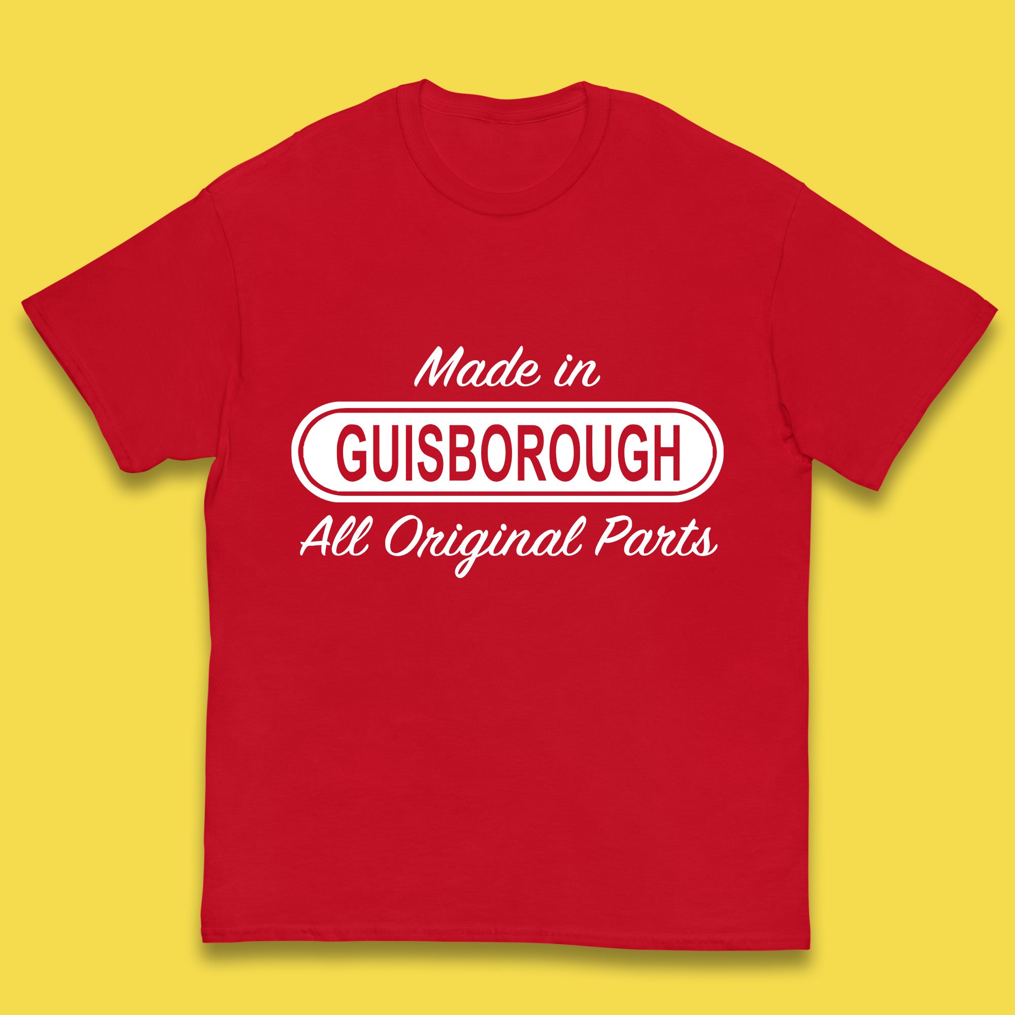 Made In Guisborough All Original Parts Vintage Retro Birthday Town In North Yorkshire, England Gift Kids T Shirt 120
Made In Guisborough All Original Parts Vintage Retro Birthday Town In North Yorkshire, England Gift Kids T Shirt 120
