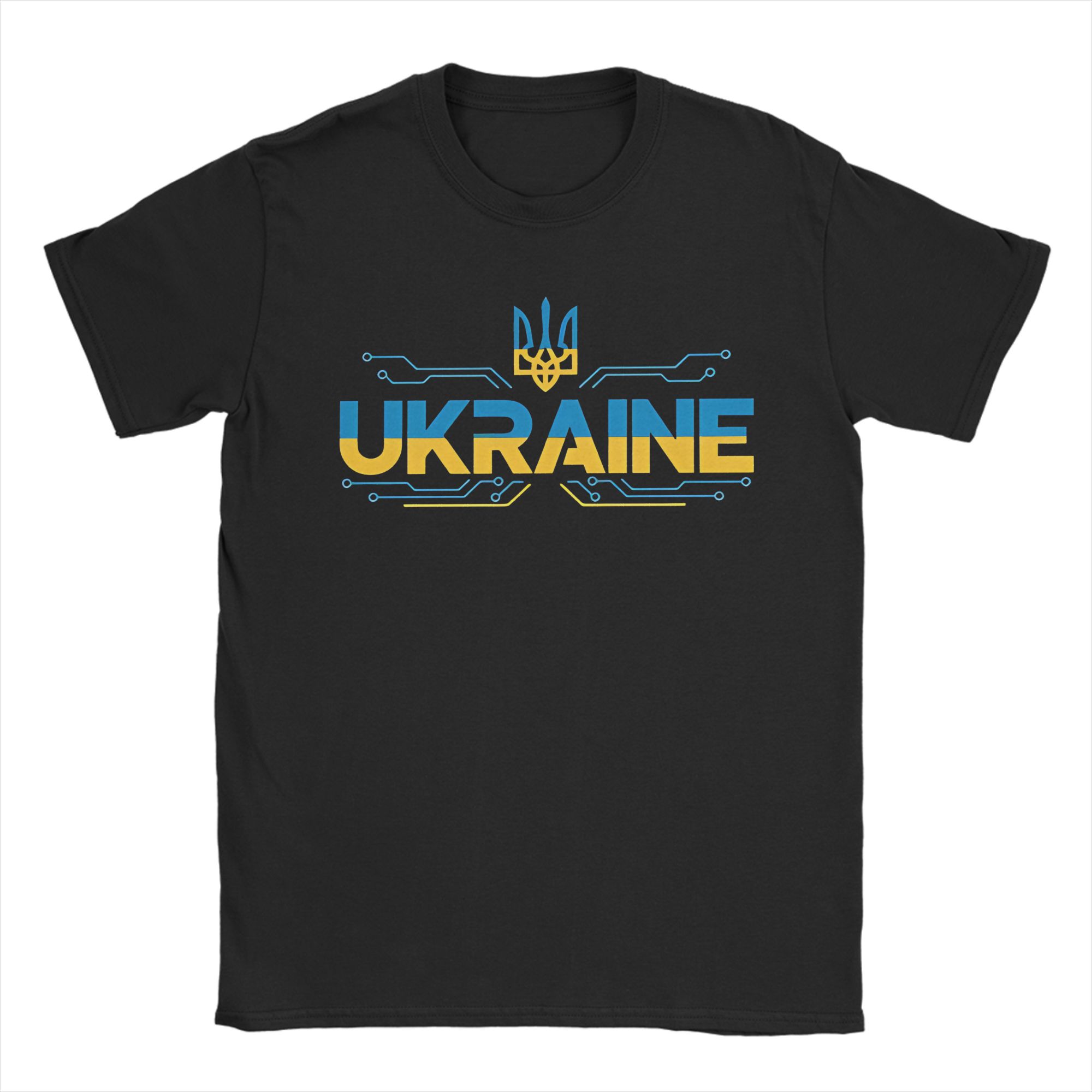 Ukrainian Modern Design Men T Shirt Novelty Tees Short Sleeve Crewneck T-Shirts Pure Cotton Printed Tops 5XL різнокольоровий
Ukrainian Modern Design Men T Shirt Novelty Tees Short Sleeve Crewneck T-Shirts Pure Cotton Printed Tops 5XL різнокольоровий