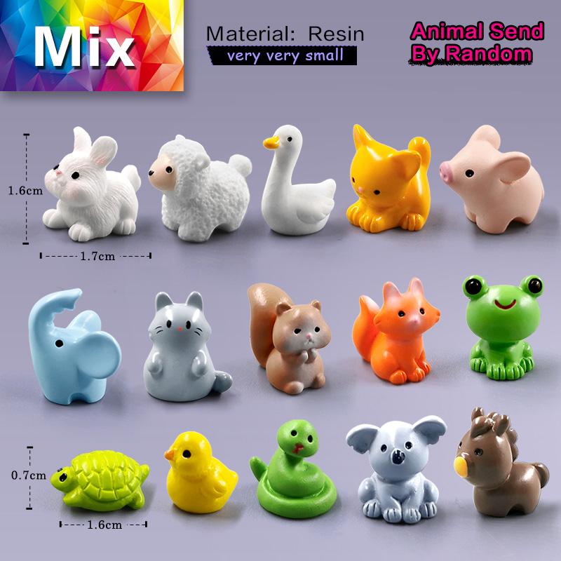 10Pcs Easter Rabbit Squirrel Elephant Fox Sheep Duck Pig Cat Frog Snake Figurine Miniature Fairy Garden Decoration Accessories
10Pcs Easter Rabbit Squirrel Elephant Fox Sheep Duck Pig Cat Frog Snake Figurine Miniature Fairy Garden Decoration Accessories