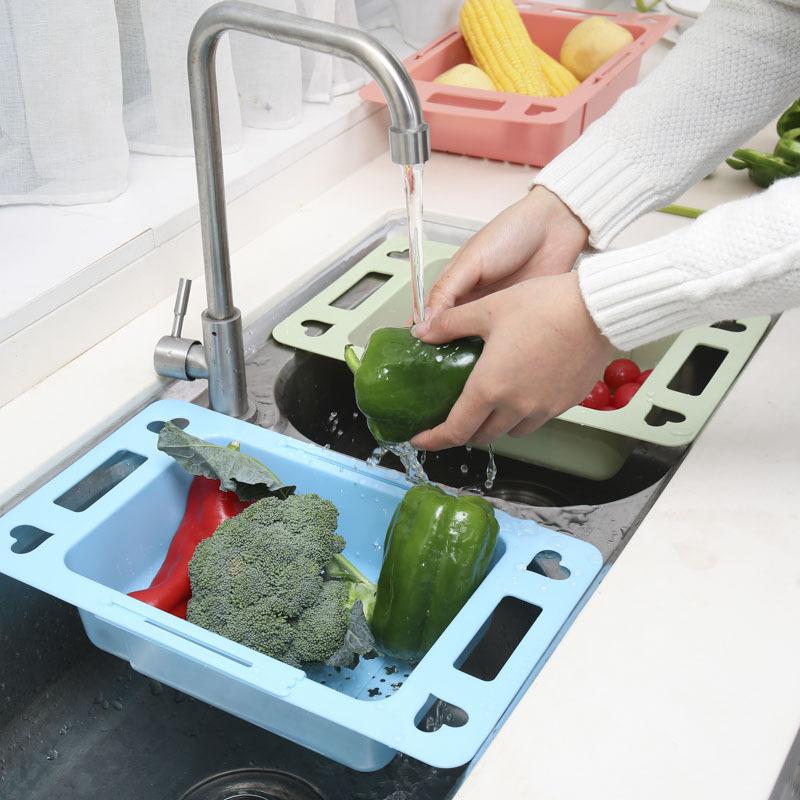 Пластиковая выдвижная кухонная прямоугольная корзина для фруктов и овощей, дренажная корзина для мытья овощей, дренажная корзина для бассейна Pink
Пластиковая выдвижная кухонная прямоугольная корзина для фруктов и овощей, дренажная корзина для мытья овощей, дренажная корзина для бассейна Pink