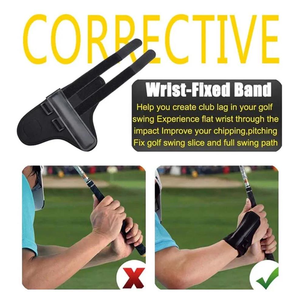 Golf Swing Trainer Aid Pro Power Band Wrist Brace Smooth And Connect-Easy Correct Training Swing Gesture Alignment Practice Tool
Golf Swing Trainer Aid Pro Power Band Wrist Brace Smooth And Connect-Easy Correct Training Swing Gesture Alignment Practice Tool