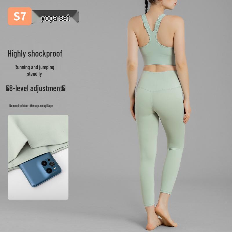 Women s Shockproof Adjustable Sports Bra: Large Size for Running, Yoga, Spring & Summer Fitness with Gathered Shoulder Straps S
Women s Shockproof Adjustable Sports Bra: Large Size for Running, Yoga, Spring & Summer Fitness with Gathered Shoulder Straps S