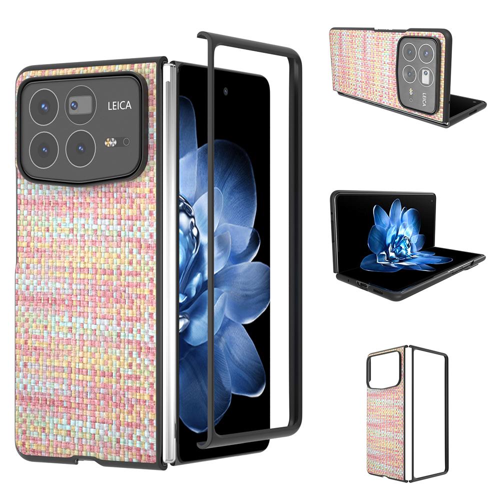 For Xiaomi Mix Fold 4 5G Case Leather+PC Phone Cover Plaid Texture A
For Xiaomi Mix Fold 4 5G Case Leather+PC Phone Cover Plaid Texture A