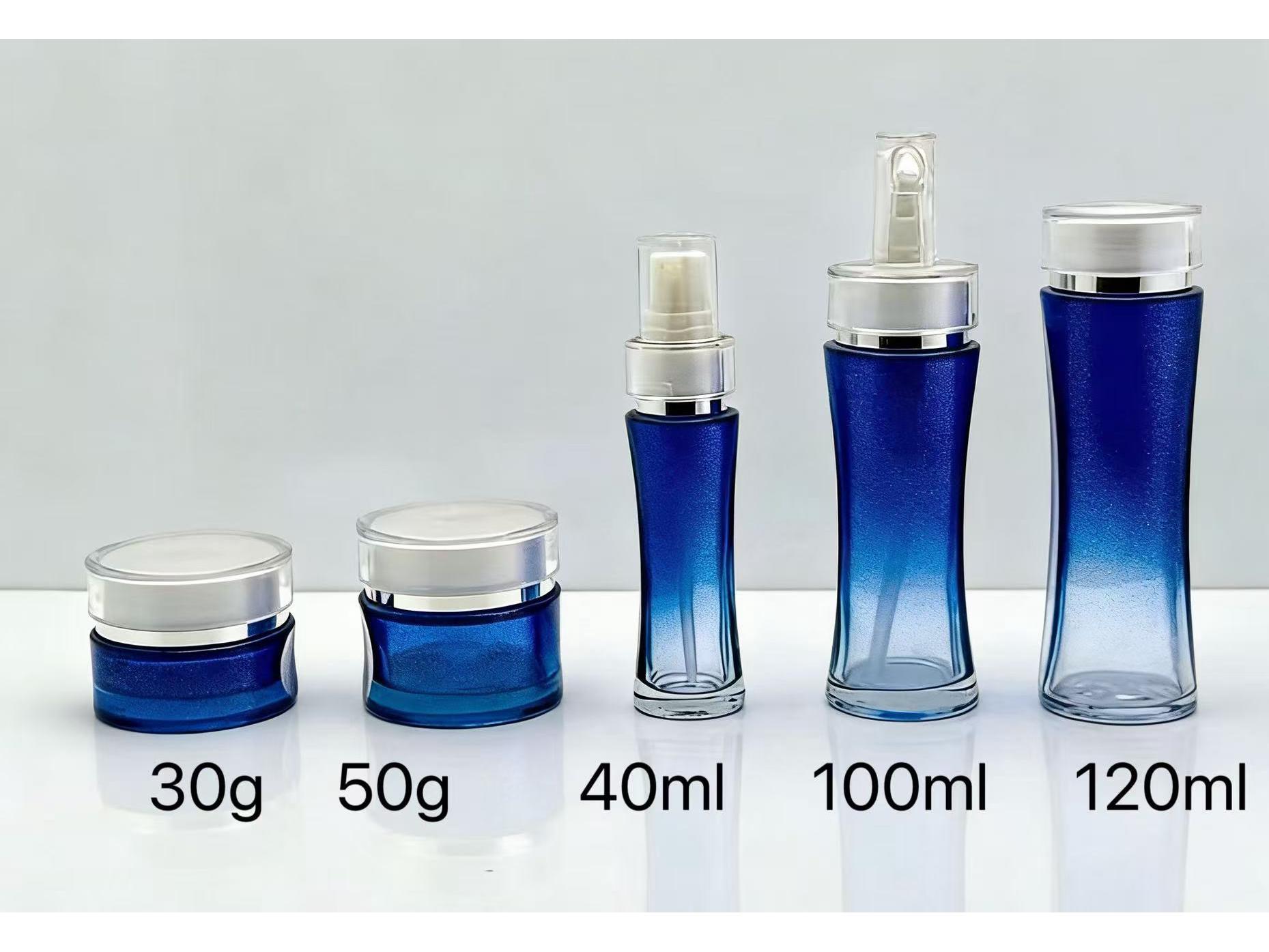ALBION Glass Skincare Bottle with Lotion Pump, 120ml & 100ml, Empty Container for Cosmetics Essence 30g; Clear Bottle; Glass
ALBION Glass Skincare Bottle with Lotion Pump, 120ml & 100ml, Empty Container for Cosmetics Essence 30g; Clear Bottle; Glass