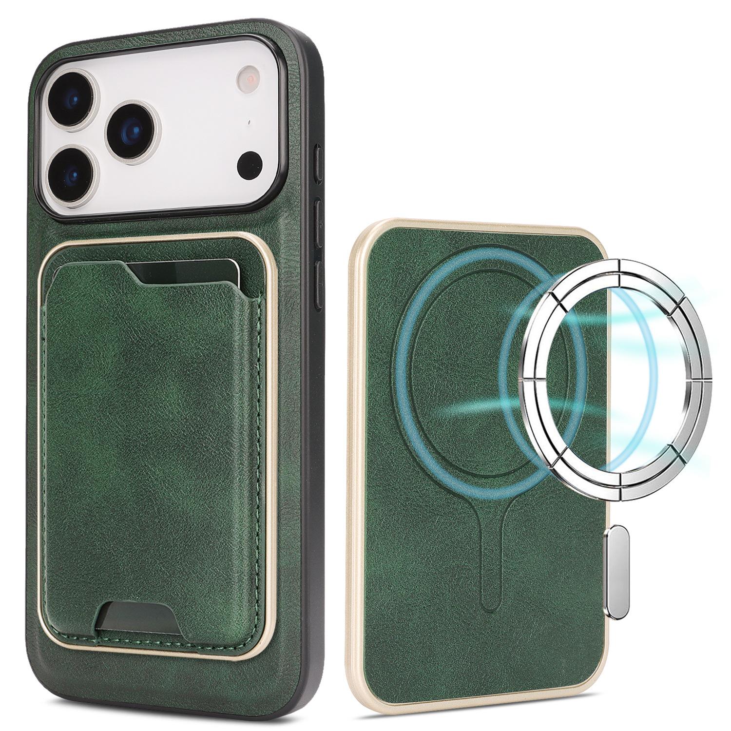 Ultra-thin Magnetic Card Holder Combo Leather Case for iPhone 16 Pro Max 17 Air 16e 15 14 Plus 13 12 Wireless Charging Cover iPhone17 зелёный
Ultra-thin Magnetic Card Holder Combo Leather Case for iPhone 16 Pro Max 17 Air 16e 15 14 Plus 13 12 Wireless Charging Cover iPhone17 зелёный
