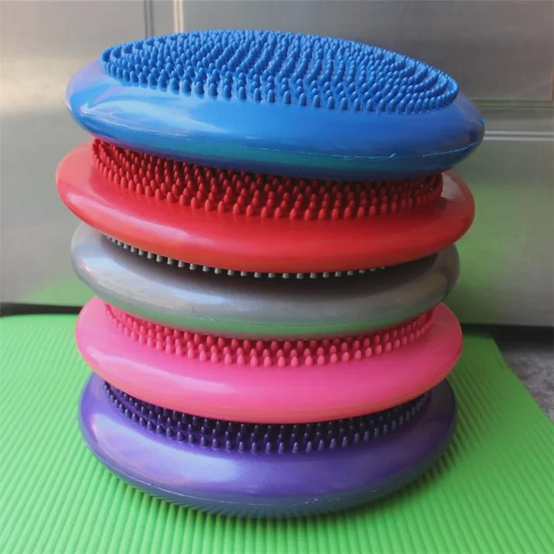 Thickened Yoga Mat & Balance Cushion with Shock Absorption for Massage and Fitness 34cm Diameter чорний
Thickened Yoga Mat & Balance Cushion with Shock Absorption for Massage and Fitness 34cm Diameter чорний