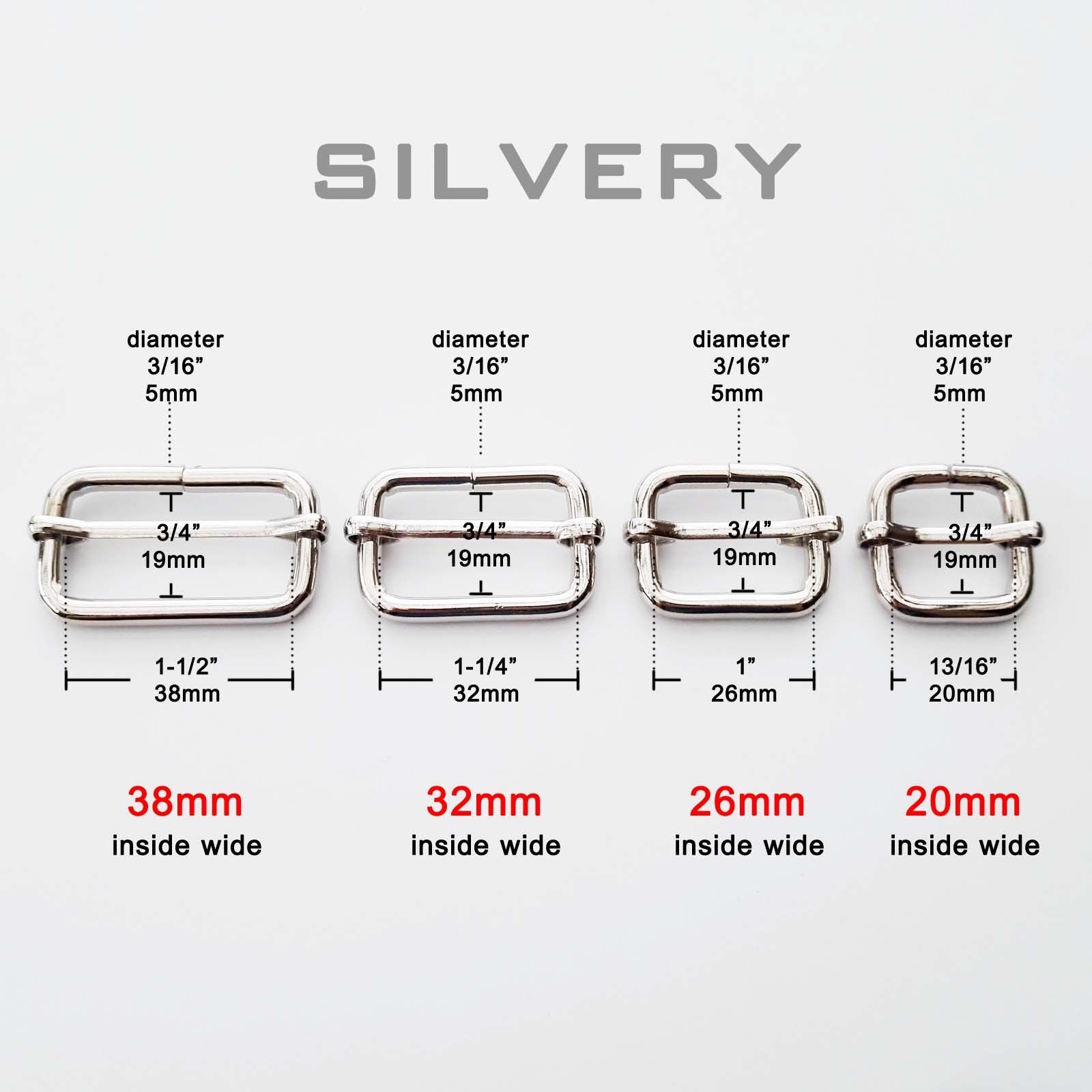 5 шт. металлическая лямка для сумки с пряжкой, регулятор слайдов, регулируемые квадратные кольцевые пряжки 26X19mm
5 шт. металлическая лямка для сумки с пряжкой, регулятор слайдов, регулируемые квадратные кольцевые пряжки 26X19mm