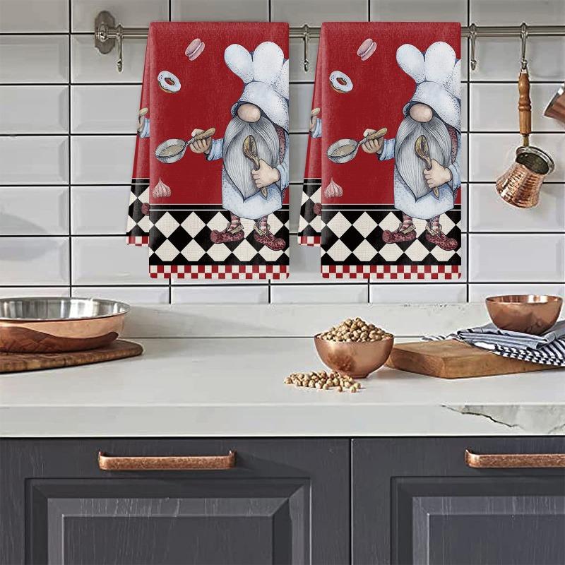 Excellent Dish Cloth Towel Strong Water Absorption Washable Hand Towel Cartoon Gnomes Print Cleaning Towel
Excellent Dish Cloth Towel Strong Water Absorption Washable Hand Towel Cartoon Gnomes Print Cleaning Towel