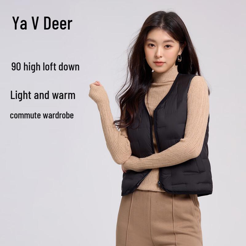 Yalu Women s Lightweight V-Neck Down Vest 2XL
Yalu Women s Lightweight V-Neck Down Vest 2XL