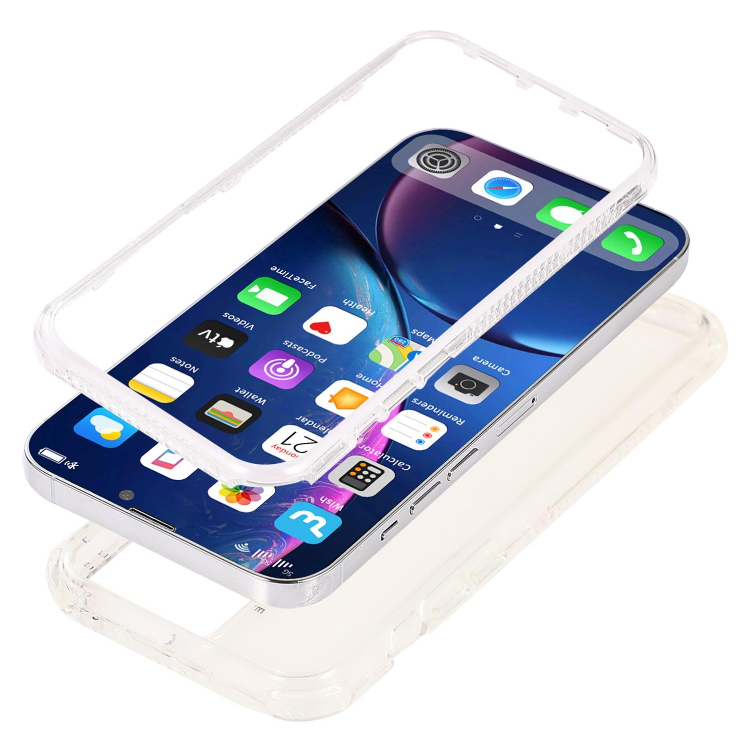 For iPhone 14 Pro 6.1 inch Anti-fall Phone Case PC+TPU Scratch-resistant Moblie Phone Back Cover Transparent
For iPhone 14 Pro 6.1 inch Anti-fall Phone Case PC+TPU Scratch-resistant Moblie Phone Back Cover Transparent
