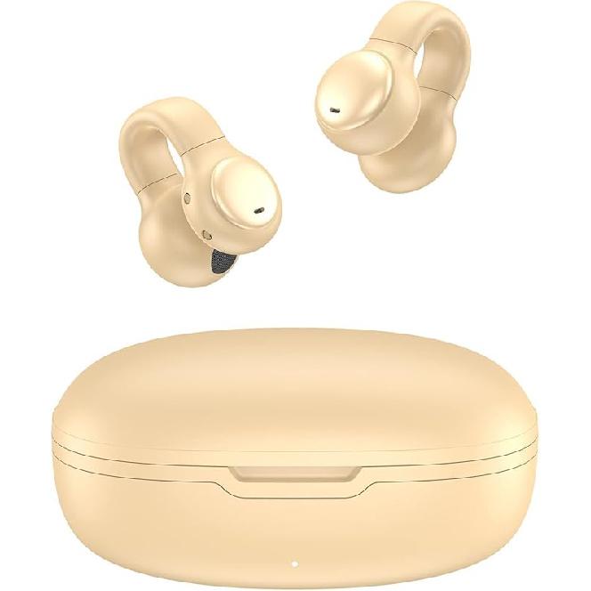 Wireless Bluetooth Ear Clip Air Bone Conduction Headphones Headset Earclip Earphones Induction Bone Conduction Earbuds Head Set Bone Conducting Clip тілесний
Wireless Bluetooth Ear Clip Air Bone Conduction Headphones Headset Earclip Earphones Induction Bone Conduction Earbuds Head Set Bone Conducting Clip тілесний
